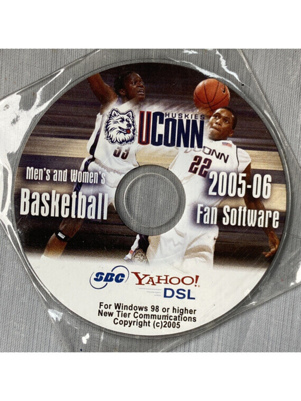 UConn Huskies Men’s & Women Basketball 2005-6 Fan Software